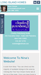 Mobile Screenshot of ninashomes.com
